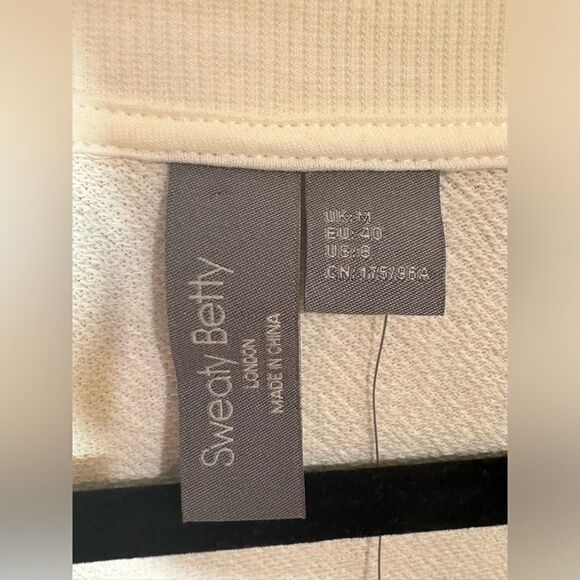NWT Sweaty Betty Cora Longline French Terry Cardigan size 8 - Picture 4 of 11